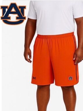NWT [Under Armour] Auburn Tigers NCAA Mesh Basketball Shorts Big & Tall Mens 4XL
